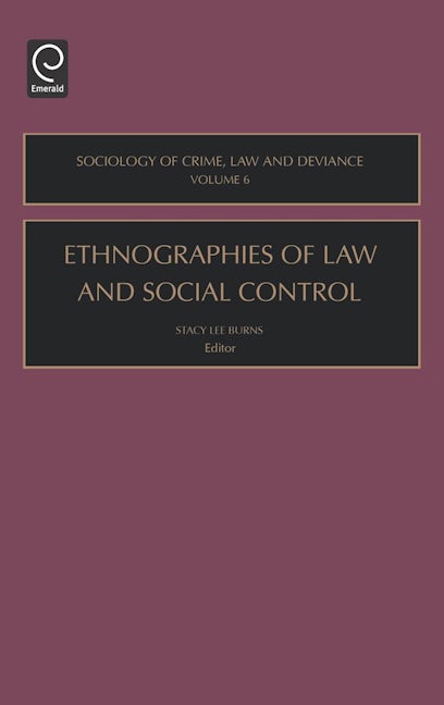 Book cover image for Ethnographies of Law and Social Control ISBN: 9780762311286